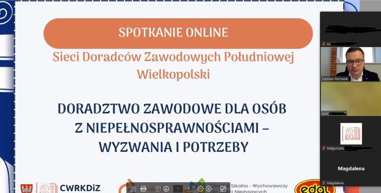 Pierwsze spotkanie Sieci Doradców Zawodowych południowej Wielkopolski już za Nami!