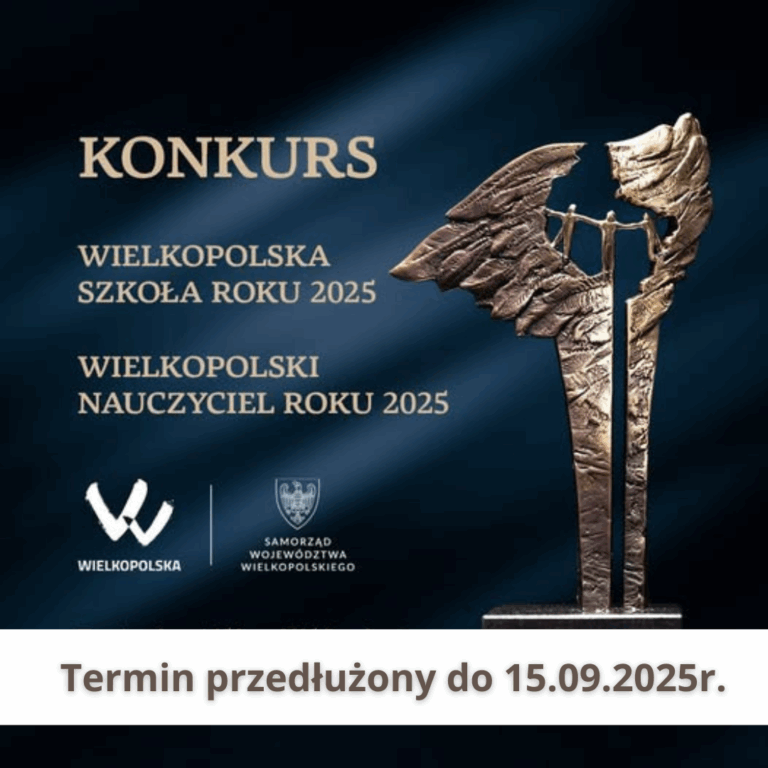 Rusza kolejna edycja konkursów Wielkopolska Szkoła Roku i Wielkopolski Nauczyciel Roku