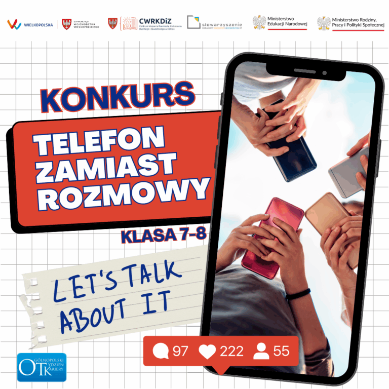 Konkurs w ramach OTK 2025 „Telefon zamiast rozmowy”