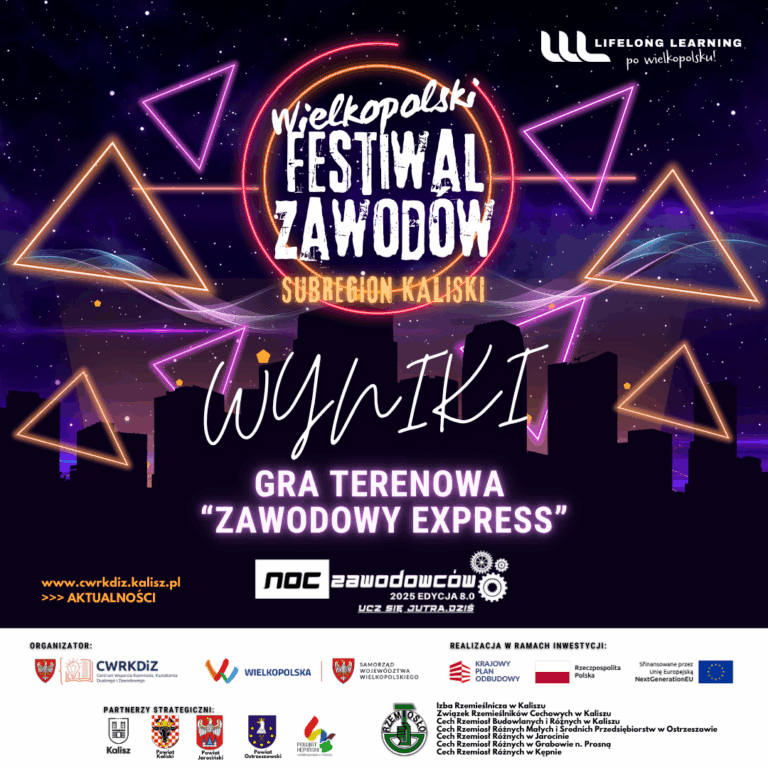 Klasyfikacja końcowa Gry zespołowej „Zawodowy Express”