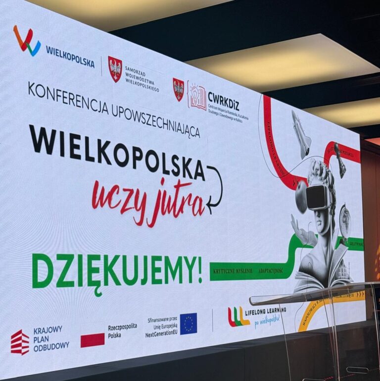 Konferencja upowszechniająca pn. „Wielkopolska uczy jutra” za Nami!