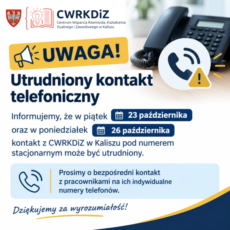 Utrudniony kontakt telefoniczny